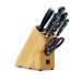 Wusthof Classic 7-piece Knife Block natural coloured beech wood
