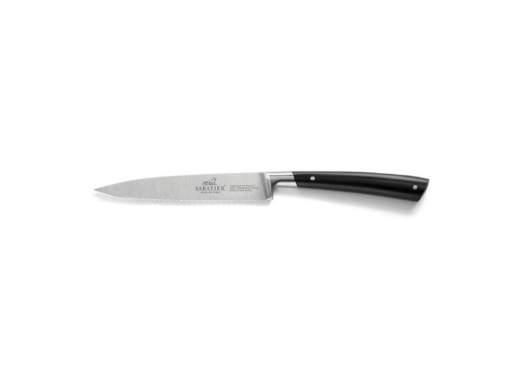 Sabatier Edonist Utility Knife with microserrated blade 12cm