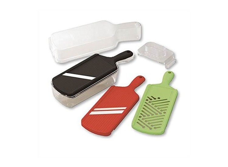 Kyocera Slicer Set with Mandoline Slicer, Julienne Slicer, & Grater