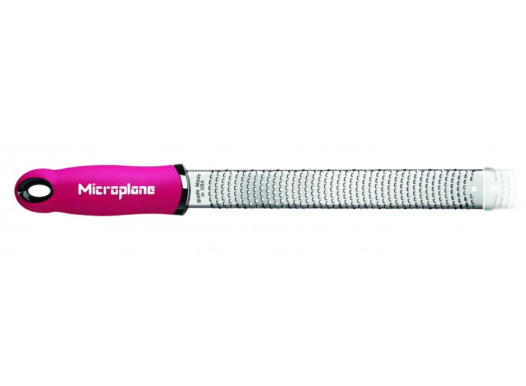 Microplane Premium Zester-Grater , stainless steel blade and fuchsia handle