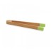 DM Creation Bamboo Kitchen Tongs 20cm with green silicone ends