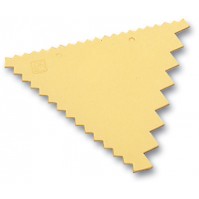 Triangular Cake Decorating Comb - 9.3 x 9.3 x 8.3cm