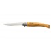 Opinel Slim N°10 with beech wood handle + Virobloc Safety Ring