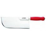 Au Nain Reinforced Straight Back Cleaver 26cm - Red handle