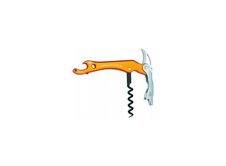 Fox knives Vinum Orange Corkscrew 12cm with a Sommelier Knife