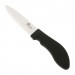 Pradel Excellence 6-piece Ceramic Table Knife Set - black handle