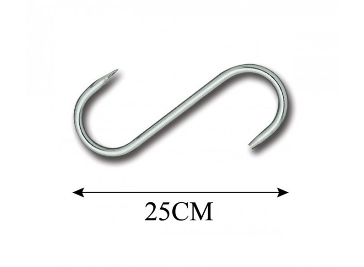 FISCHER Meat Hook 25cm with hanging capacity of 230 kg