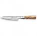 Sabatier International Knife Bag with 3 Japanese-style knives - wooden handles