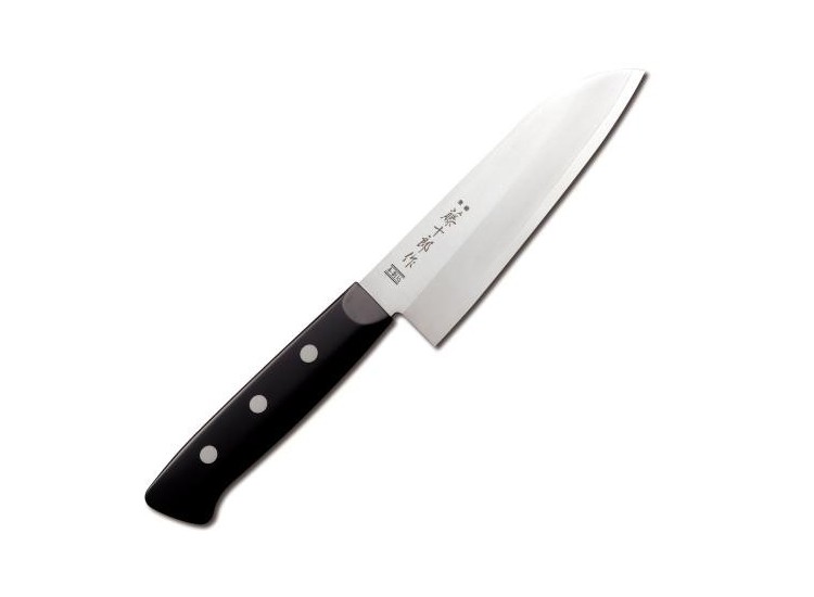 Tojiro DP Eco Santoku Knife 14cm - triple-riveted handle