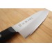 Tojiro DP Eco Santoku Knife 17cm - black, riveted handle