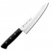 Tojiro DP Eco Japanese Chef Knife 18cm - black, riveted handle
