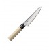 Tojiro ZEN Japanese Utility Knife 13cm - white oak handle