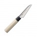 Tojiro ZEN Japanese Paring Knife 9cm - white oak handle