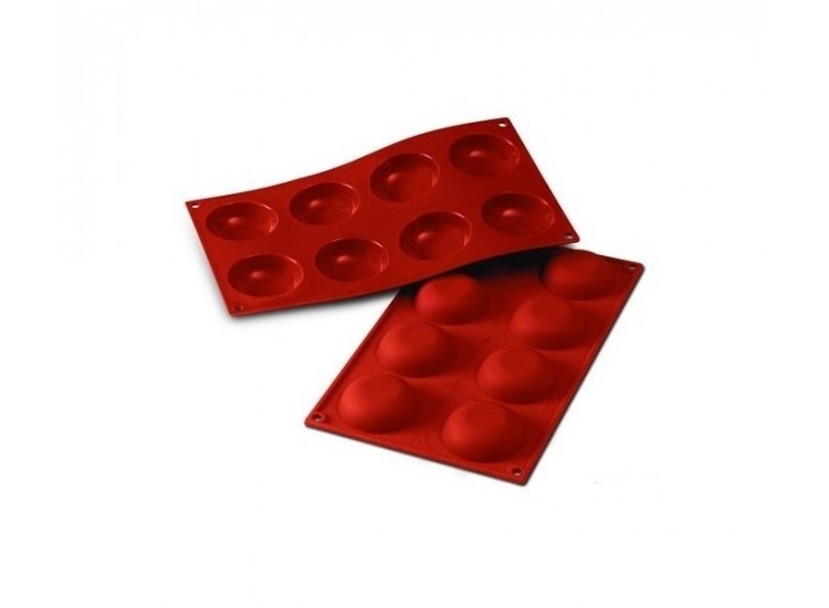 Professional 8-Cup Silicone Baking Mould 30 x 17.5 cm