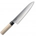 Tojiro ZEN Chef Knife blade 24cm - white oak handle