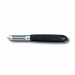 Victorinox Peeler with serrated edge blade - black colour