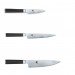 Kai Shun Classic 3-piece Knife set with damascus blades