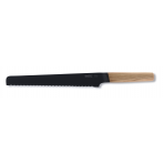 BergHOFF Ron Titan Ashwood Bread Knife 23cm - black titanium coating