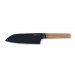 BergHOFF Ron Titan Ashwood Santoku Knife 16cm - black titanium coating