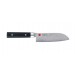 Kasumi Masterpiece Santoku Knife damascus steel blade 13cm