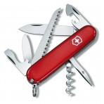 Victorinox Swiss Army Camper Knife 13 functions - red colour