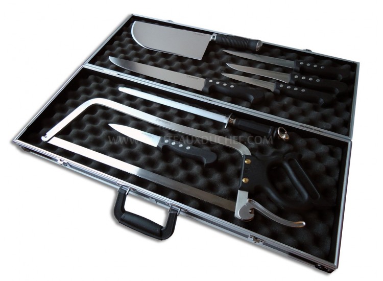 Fischer Professional 8-piece Butcher Knife Case