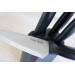 Couleur Cuisine 5-piece Knife Block Set - non-stick black coating