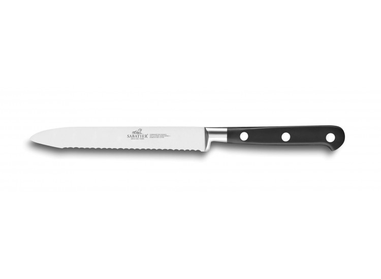 Sabatier Ideal 100% Forged Vegetable Knife with serrated edge 12cm