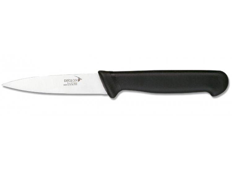 Deglon Surclass Paring Knife 10cm black polypropylene handle