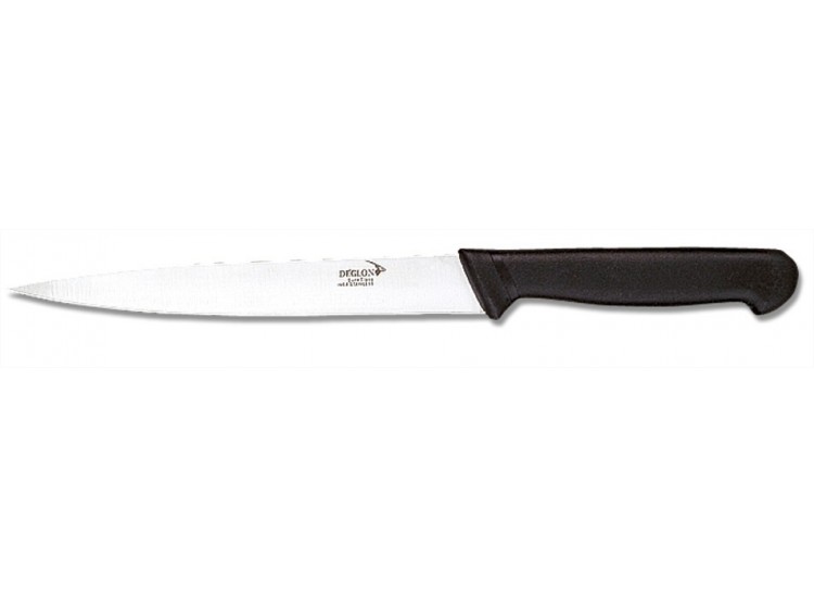 Deglon Surclass Fillet Knife 17cm black polypropylene handle