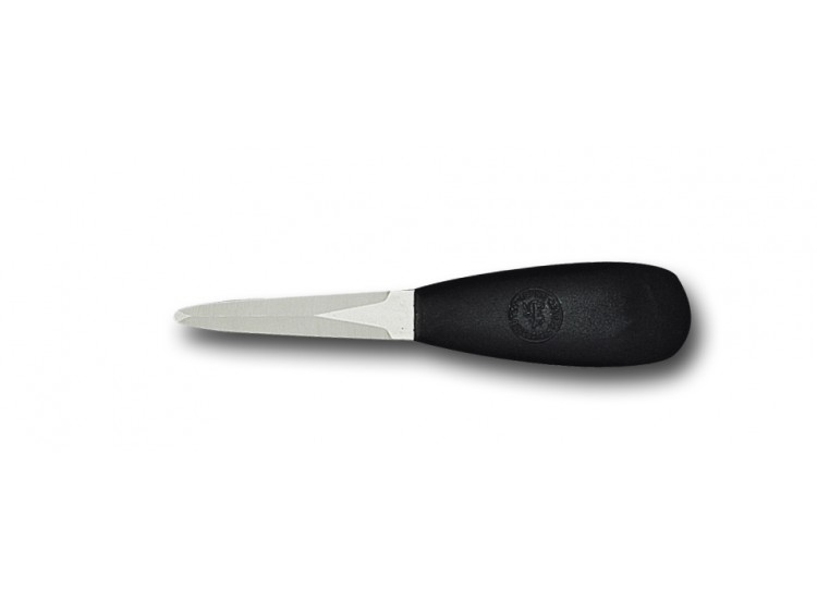 FISCHER Oyster Knife with stainless steel blade and blue handle