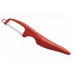 Kyocera Ceramic Vertical Peeler - red handle