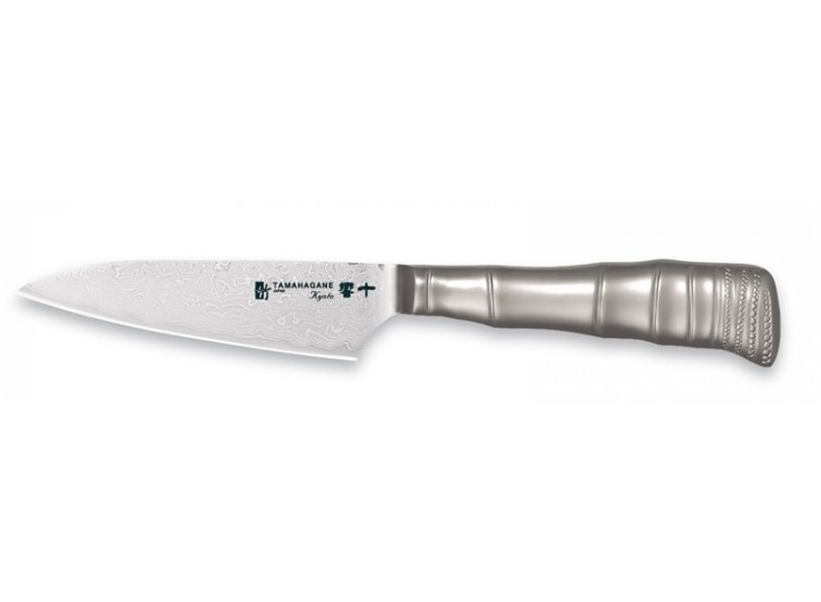 Tamahagane Bamboo Kyoto Paring Knife 9cm VG5 steel core