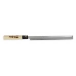 Jikko Tokusei Japanese Takohiki Knife 24cm Nihon steel blade, Magnolia wood handle
