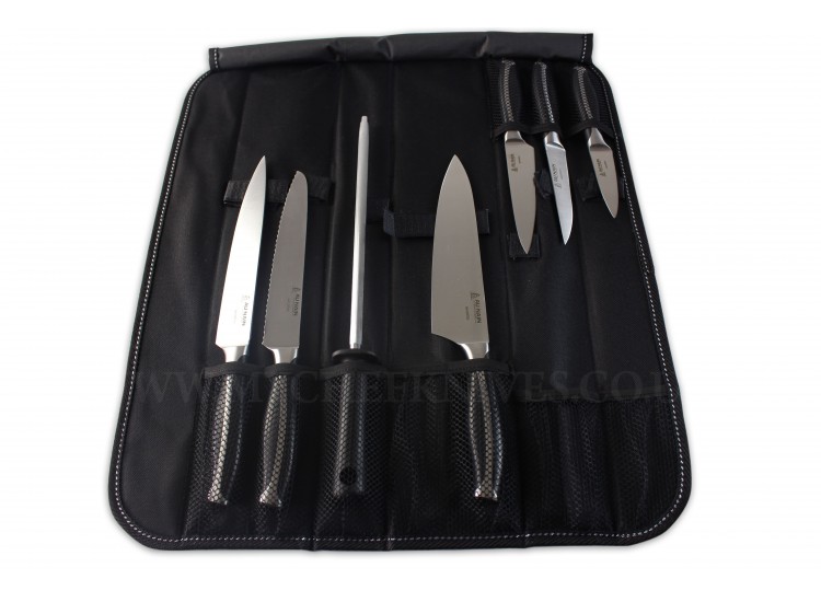 Au Nain Galbeos 7-piece Kitchen Knife Bag