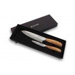 Wusaki Damas VG10 2-piece Set with Santoku knife + Paring knife