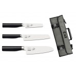 Kai Shun Tim Malzer Kamagata 3-piece knife set + roll bag