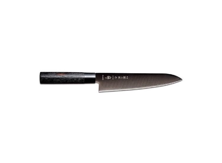 Tojiro ZEN Black Chef Knife 24cm - chestnut wood handle