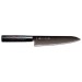 Tojiro ZEN Black Chef Knife 24cm - chestnut wood handle