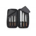 Sabatier Perigord Knife Bag with 5-piece knife set + 1 sharpening steel