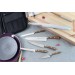 Sabatier Perigord Knife Bag with 5-piece knife set + 1 sharpening steel