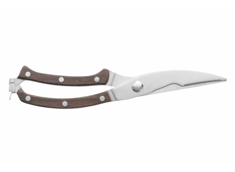Berghoff Essentials Poultry Shears with wooden riveted handles