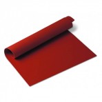 Silicone Baking Mat 40 x 30 cm red colour 