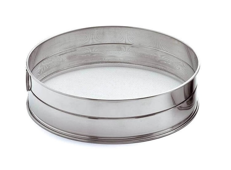Matfer Professional Stainless Steel Sieve 30cm with  Stainless Steel mesh 1.28mm
