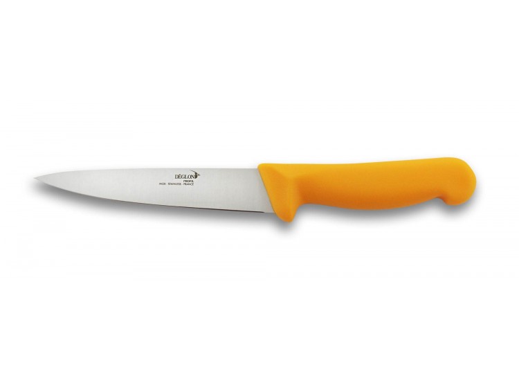 Deglon Profil Pro Boning Knife 17cm - yellow handle