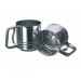 Matfer stainless steel Automatic Flour Sieve Cup - trigger action