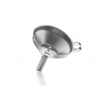 GEFU Versare Stainless Steel Filiing Funnel - Diameter 10.5cm