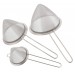 Pradel Excellence Set of 3 Stainless Steel Strainers - diameter 8-12-16cm