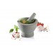 GEFU Crunchy Granite Mortar and Pestle - dual-faced