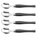 Pradel Excellence Manoir 16-Piece Cutlery Set - Black color